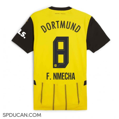 Muški Nogometni Dres Borussia Dortmund Felix Nmecha #8 Domaci 2024-25 Kratak Rukav